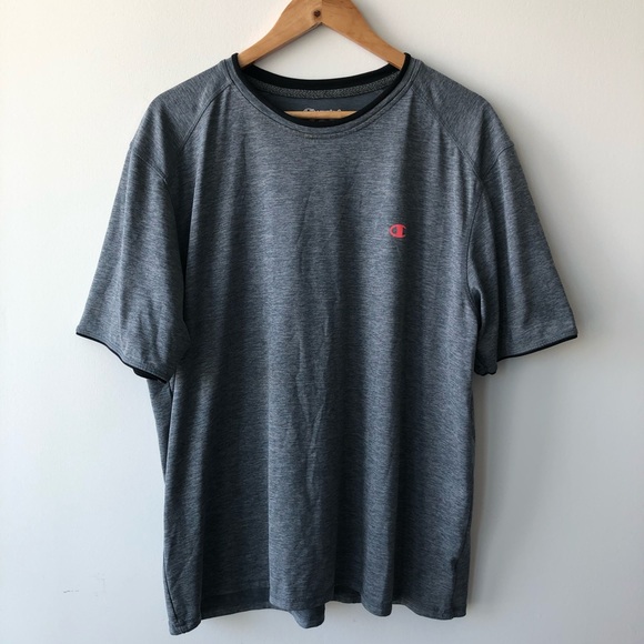 Champion Heather Grey Short Sleeve DriFt Shirt - Picture 1 of 5